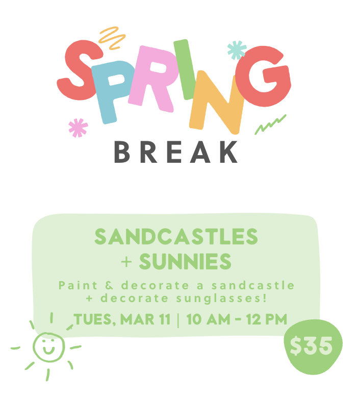 Spring Break Mini Camp: Sandcastles + Sunnies