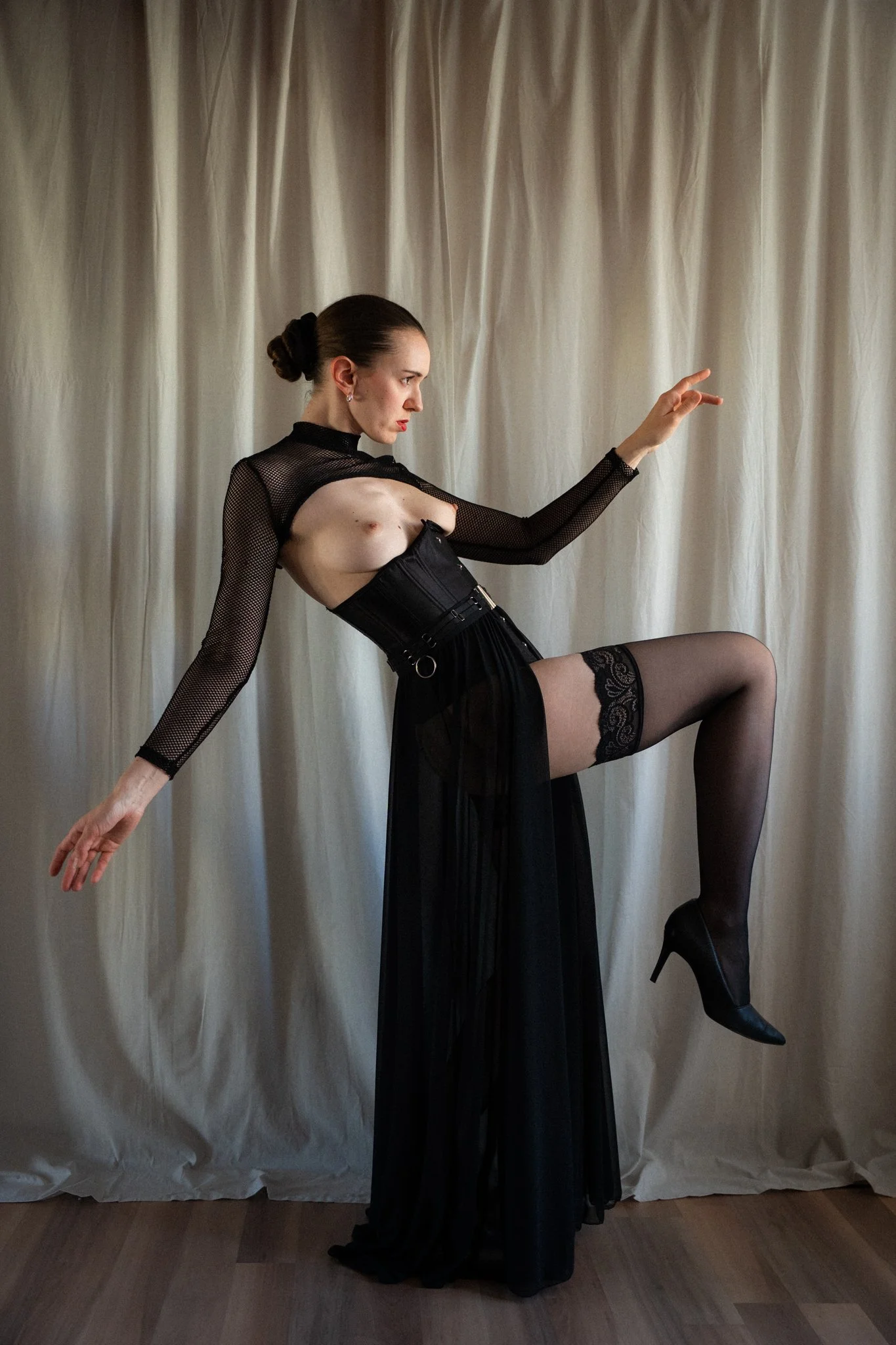 Sheer Dark Rose