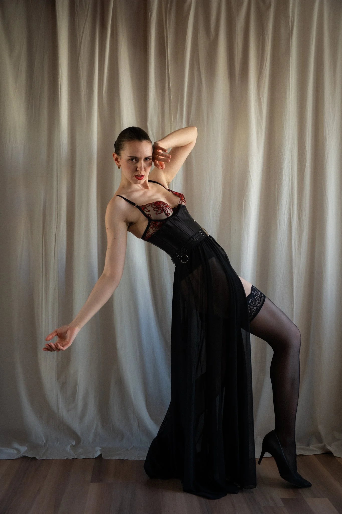 Sheer Dark Rose