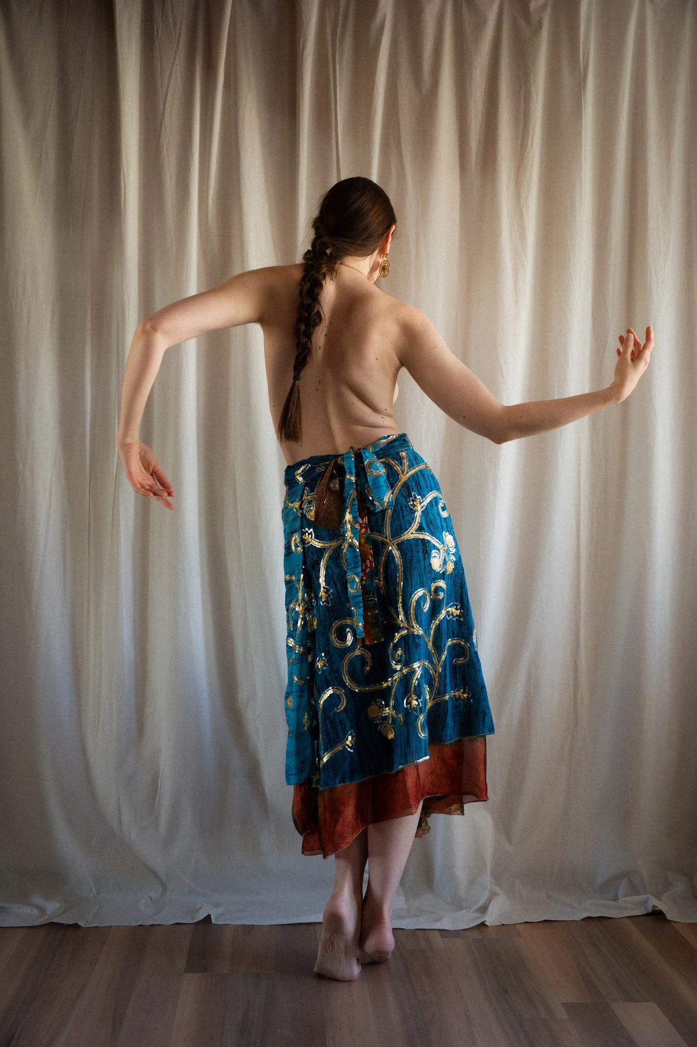 Oriental Gold Wrap