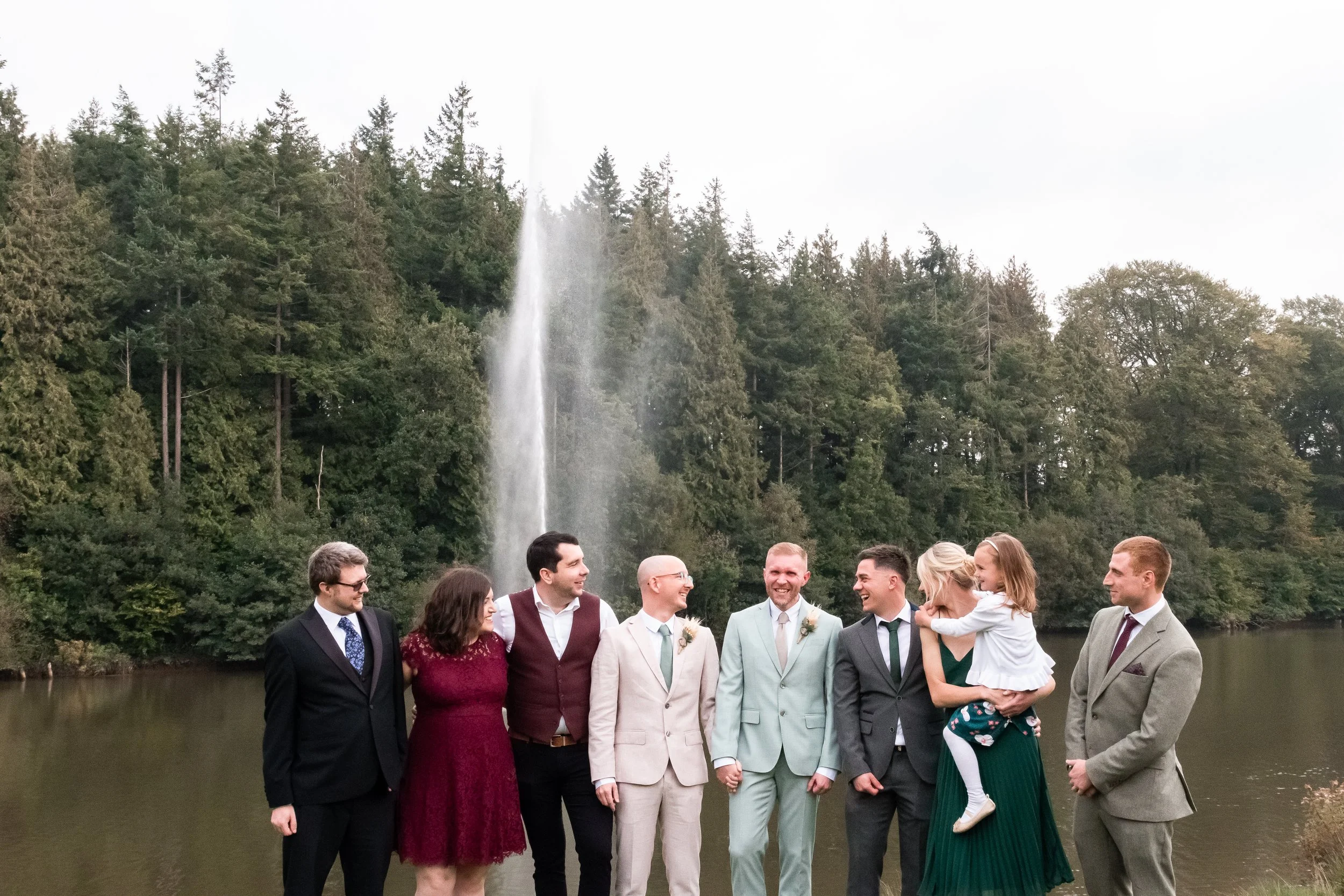 Canada Lodge and Lakes Wedding Photography Cardiff