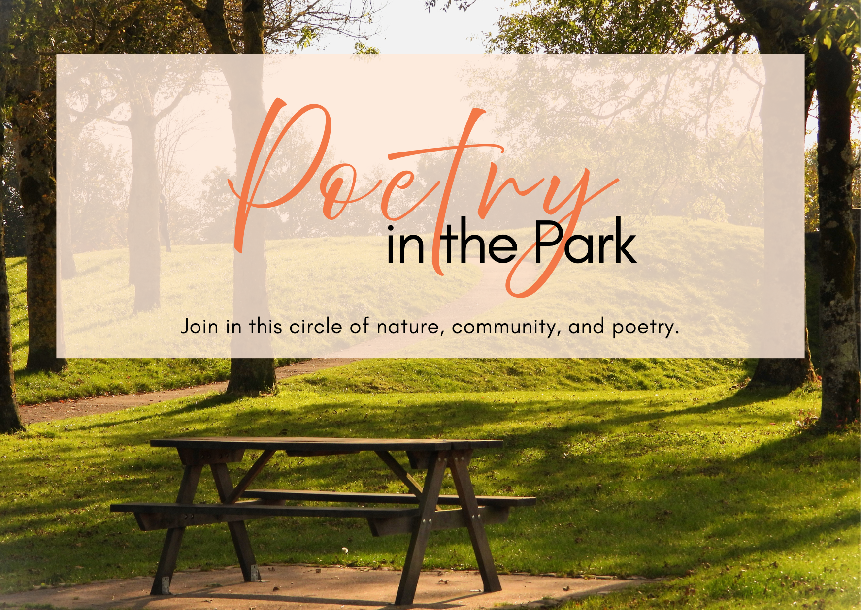 Poetry in the Park