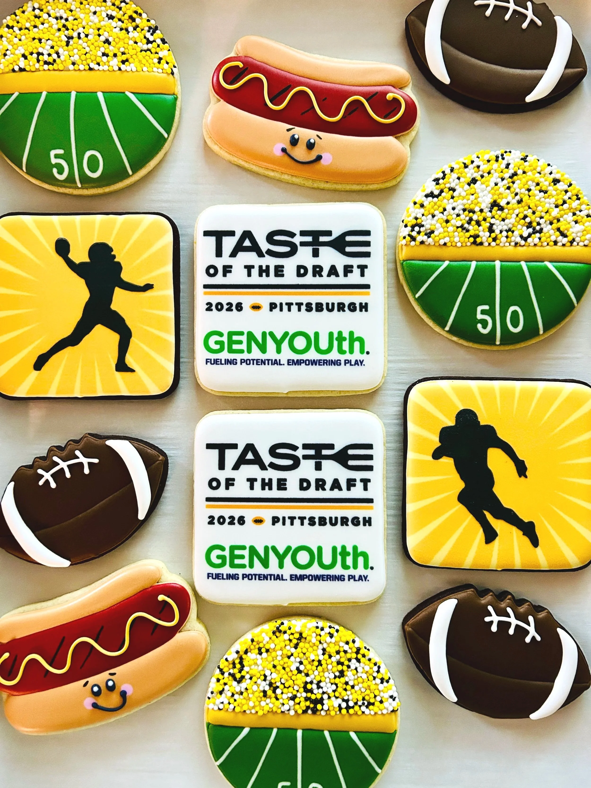 Custom Logo Cookies