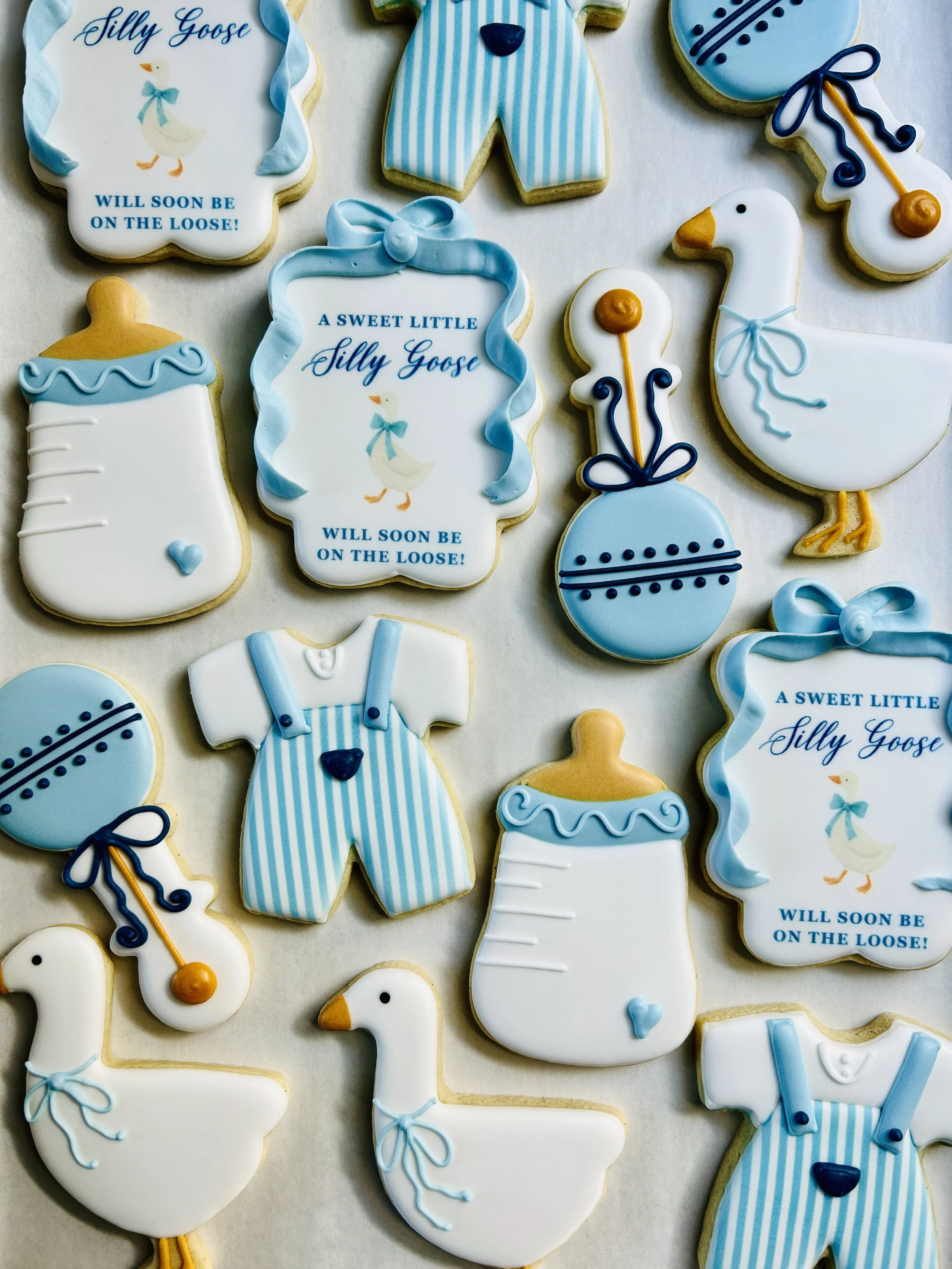 Baby Shower, Reveal & Baptism Sugar Cookies