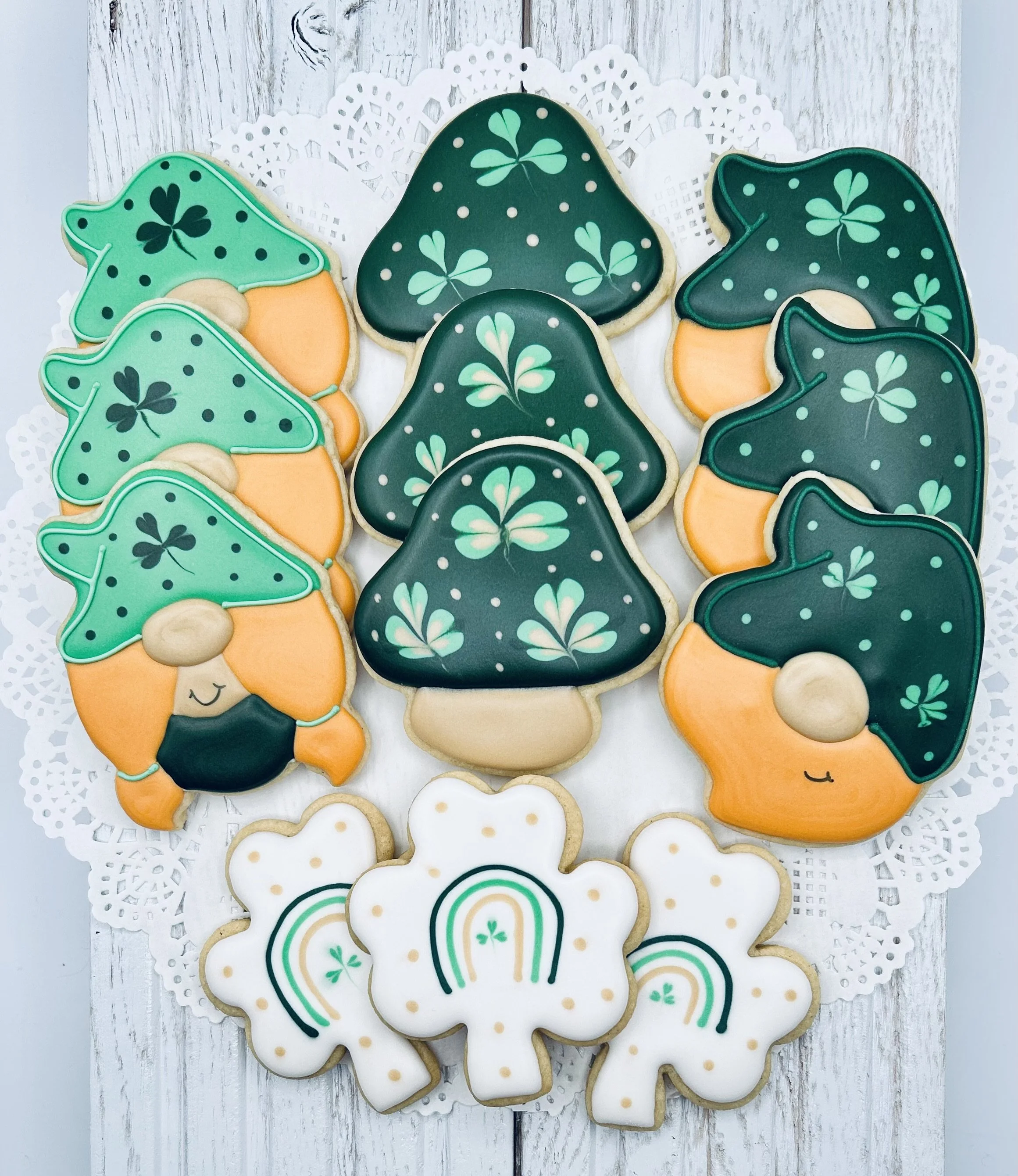 St. Patrick's Day Sugar Cookies