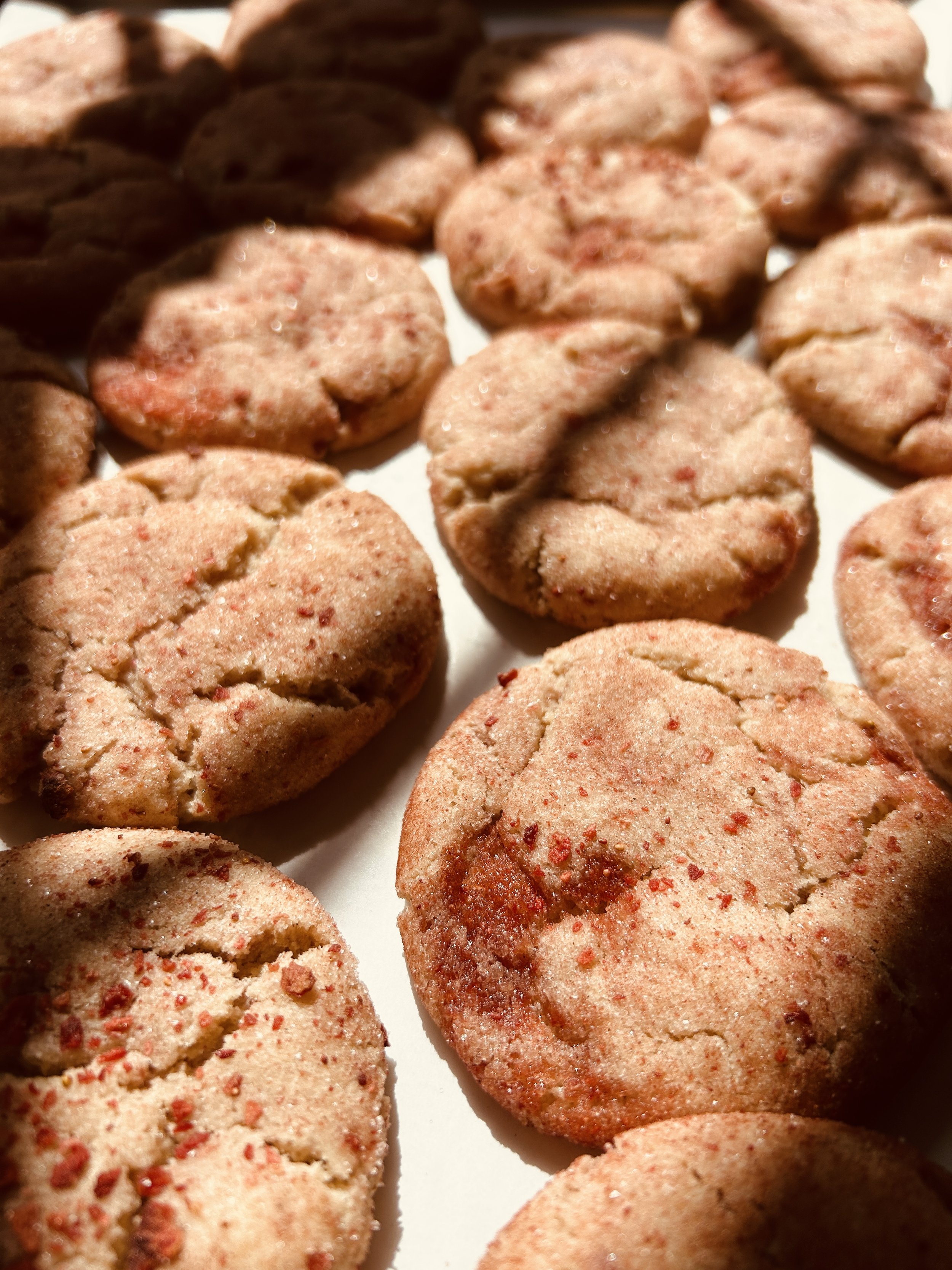 Snickerdoodle Cookies - Traditional & NEW Strawberry
