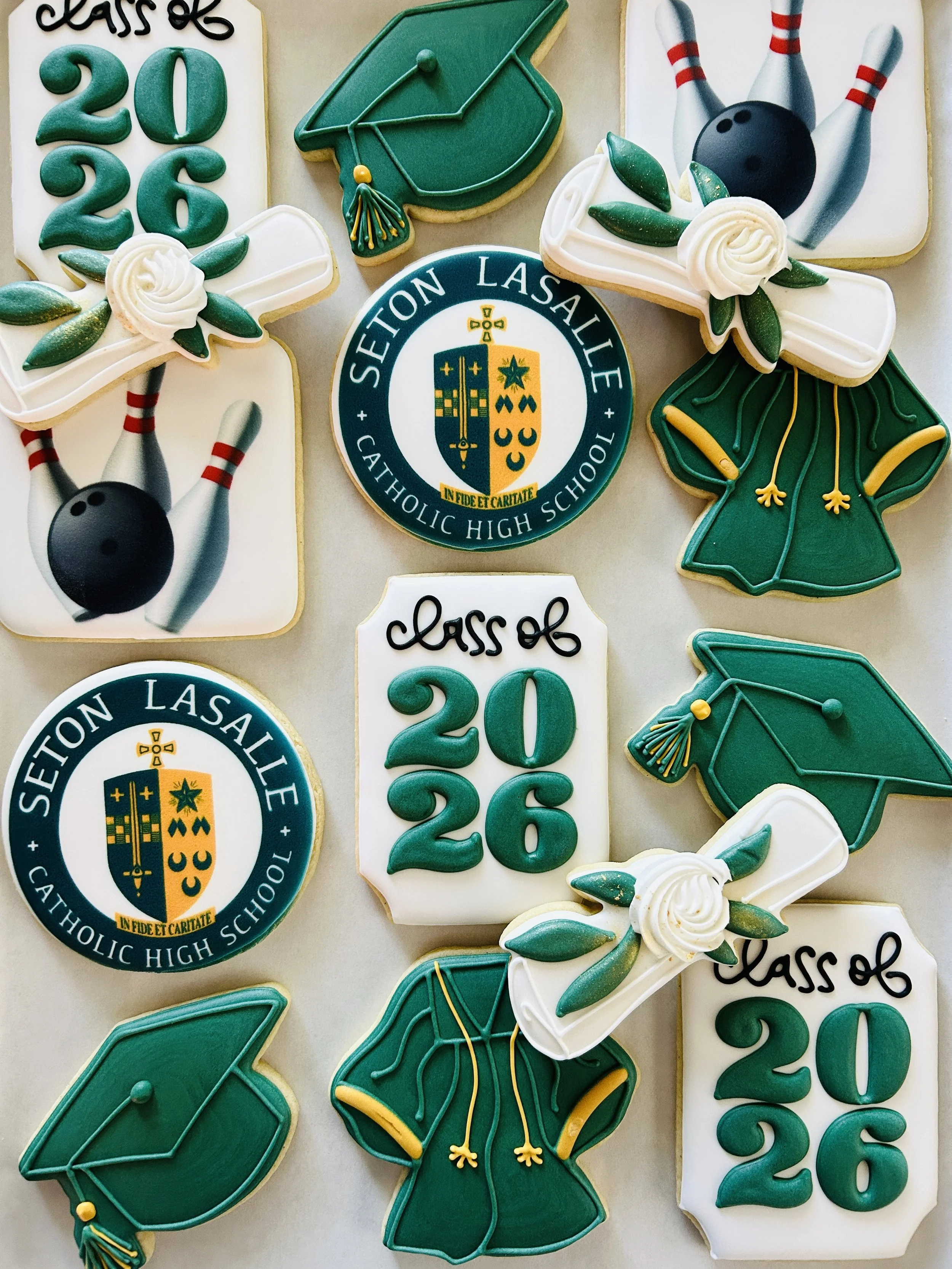 Graduation Sugar Cookies