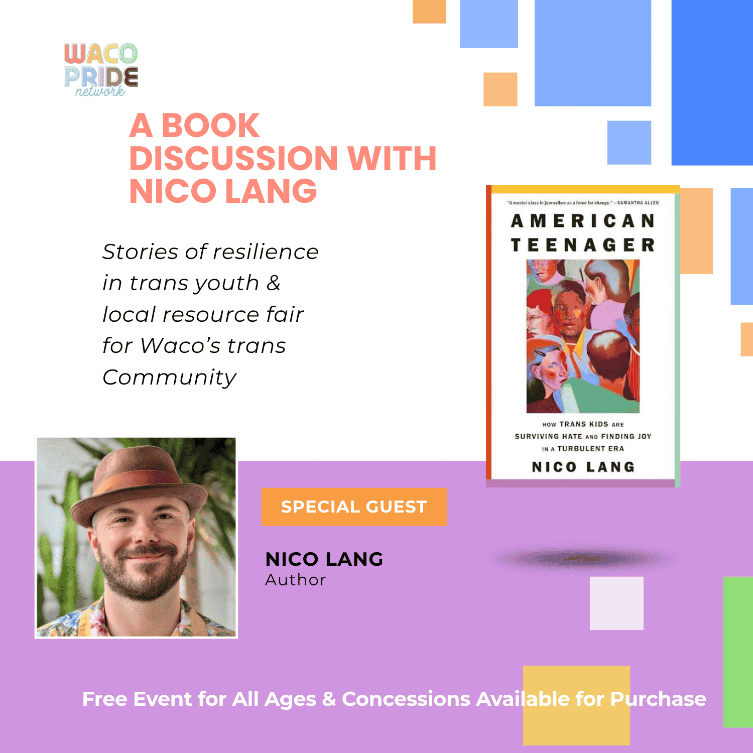 A  Book Discussion with Nico Lang