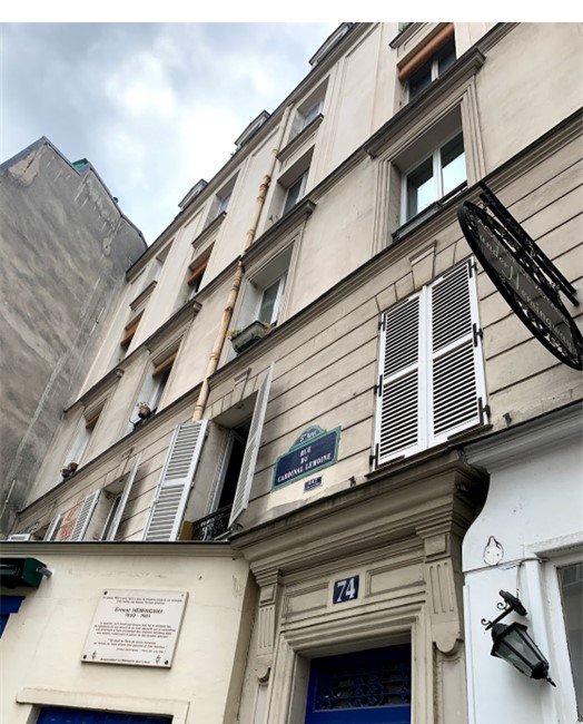 PART II - Hemingway's First Apt. in Paris.jpg