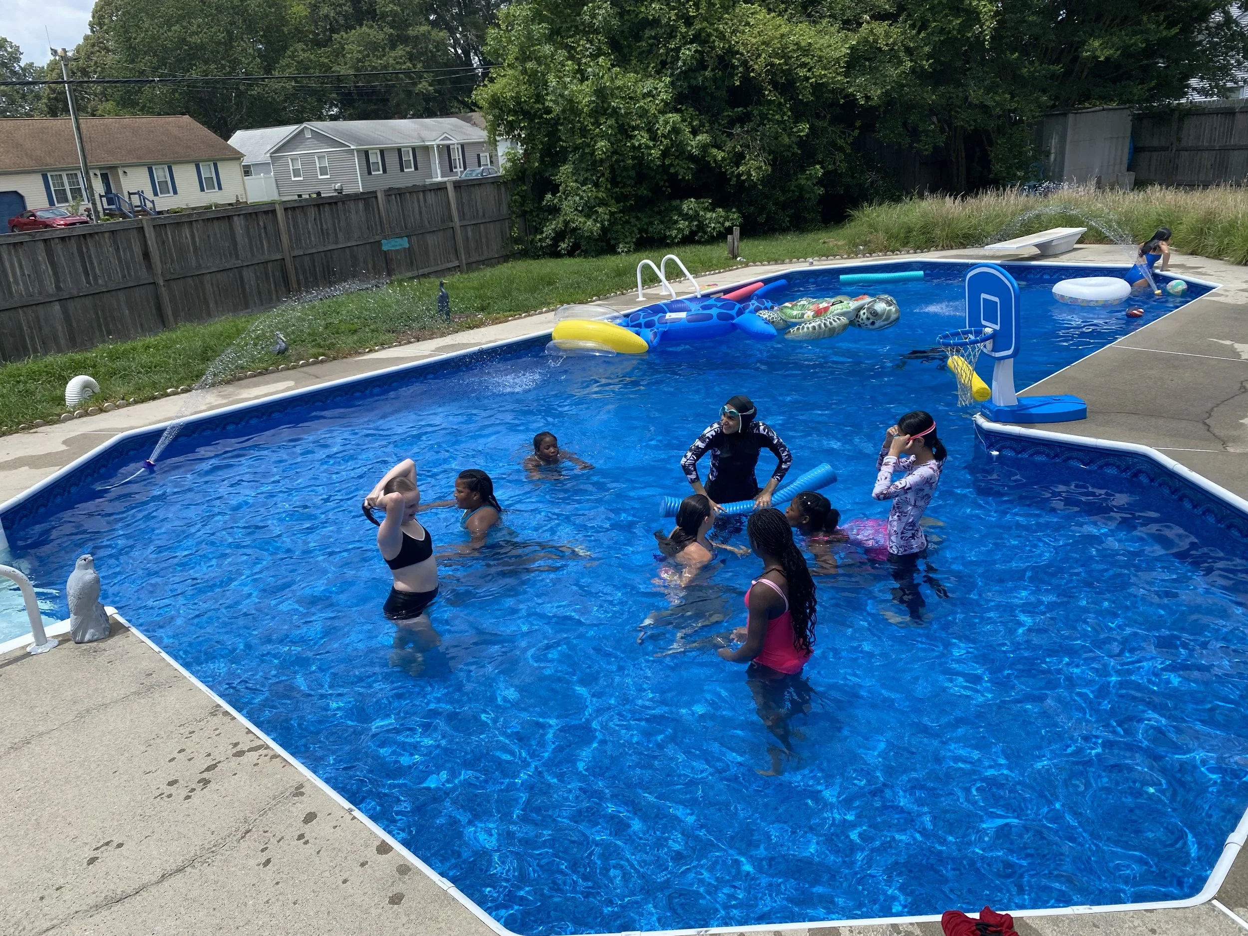 POOL PARTY TEAM BONDING 07/11/26