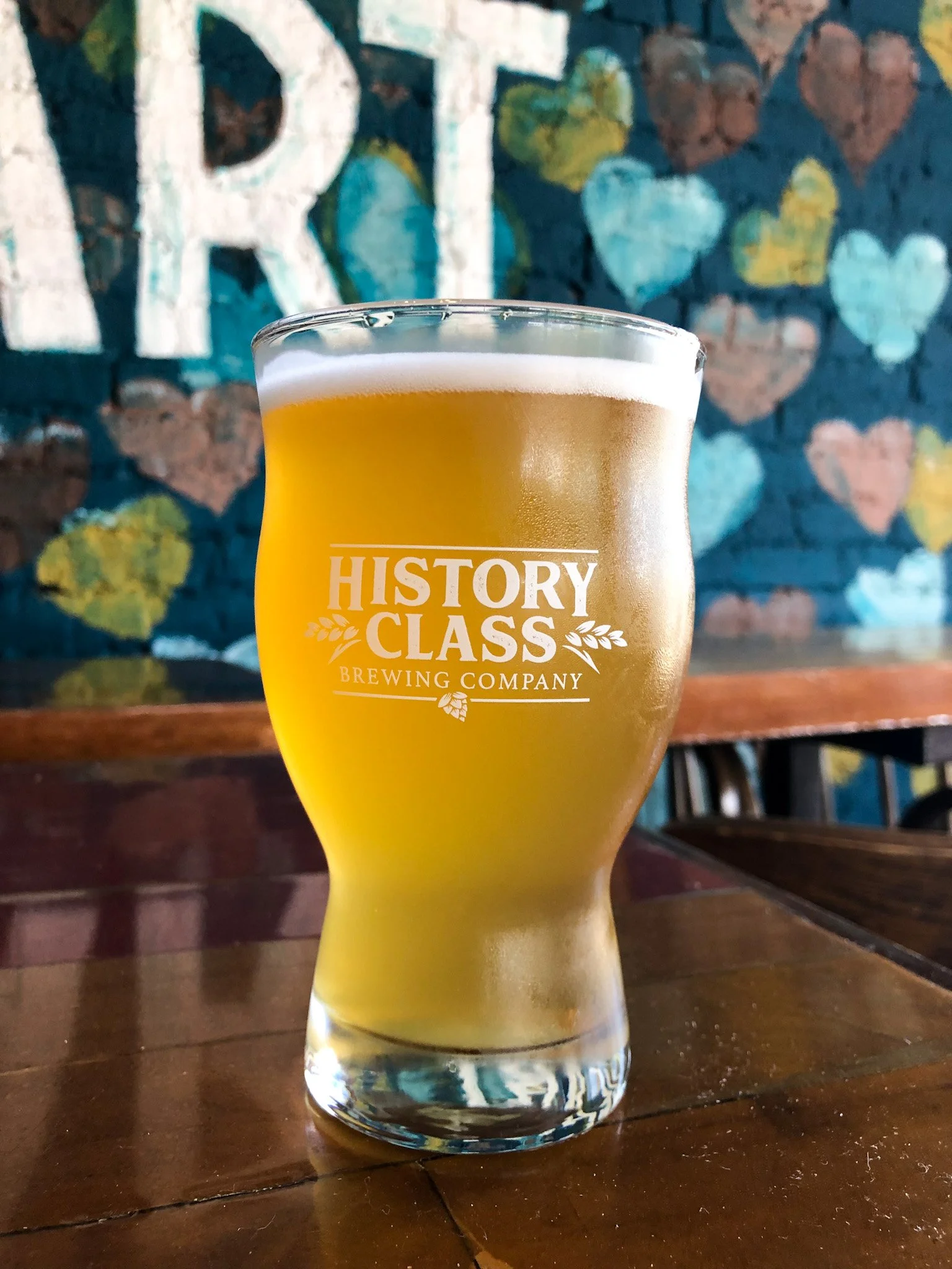 Menu — History Class Brewing Co.