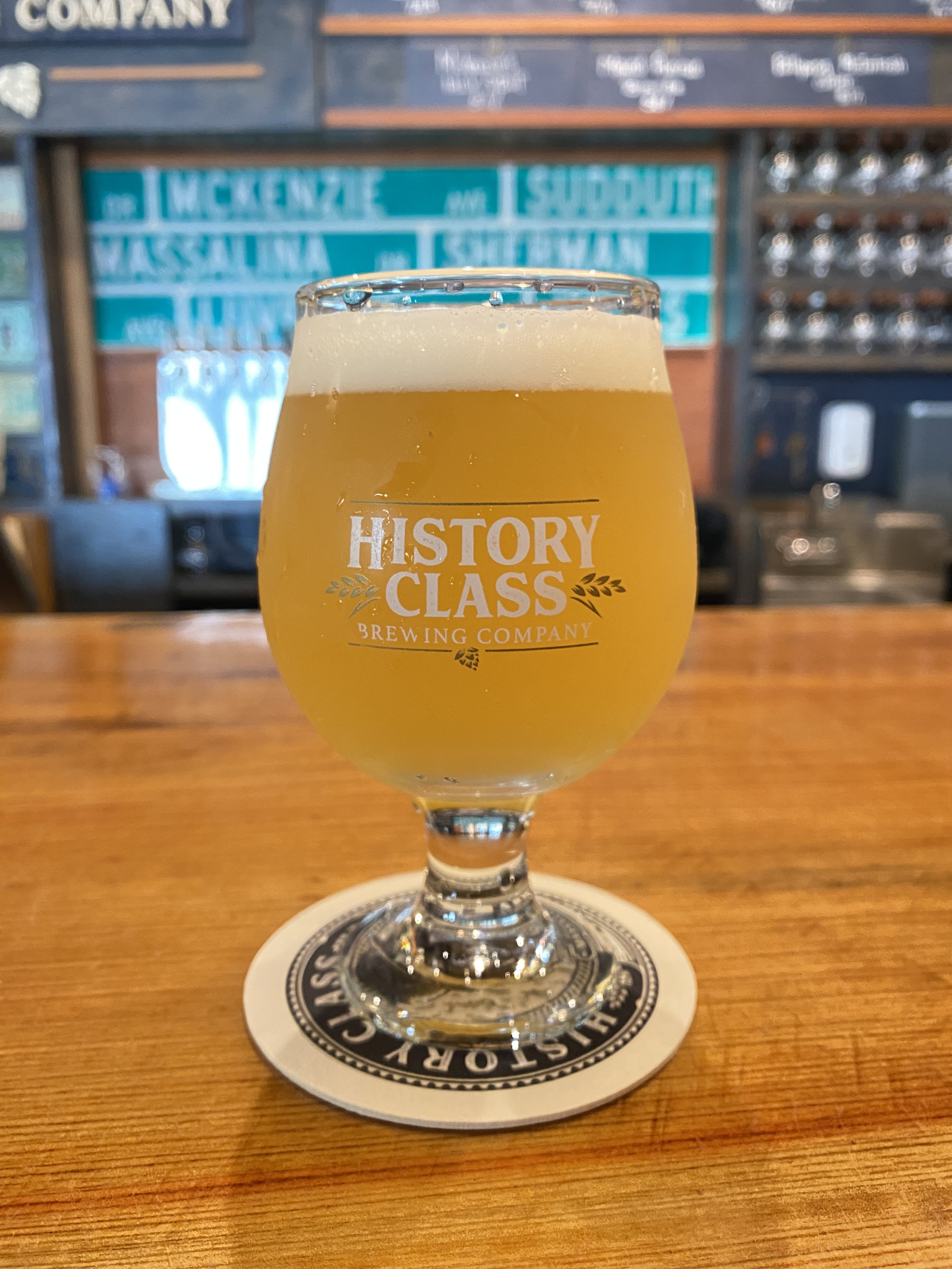 Menu — History Class Brewing Co.