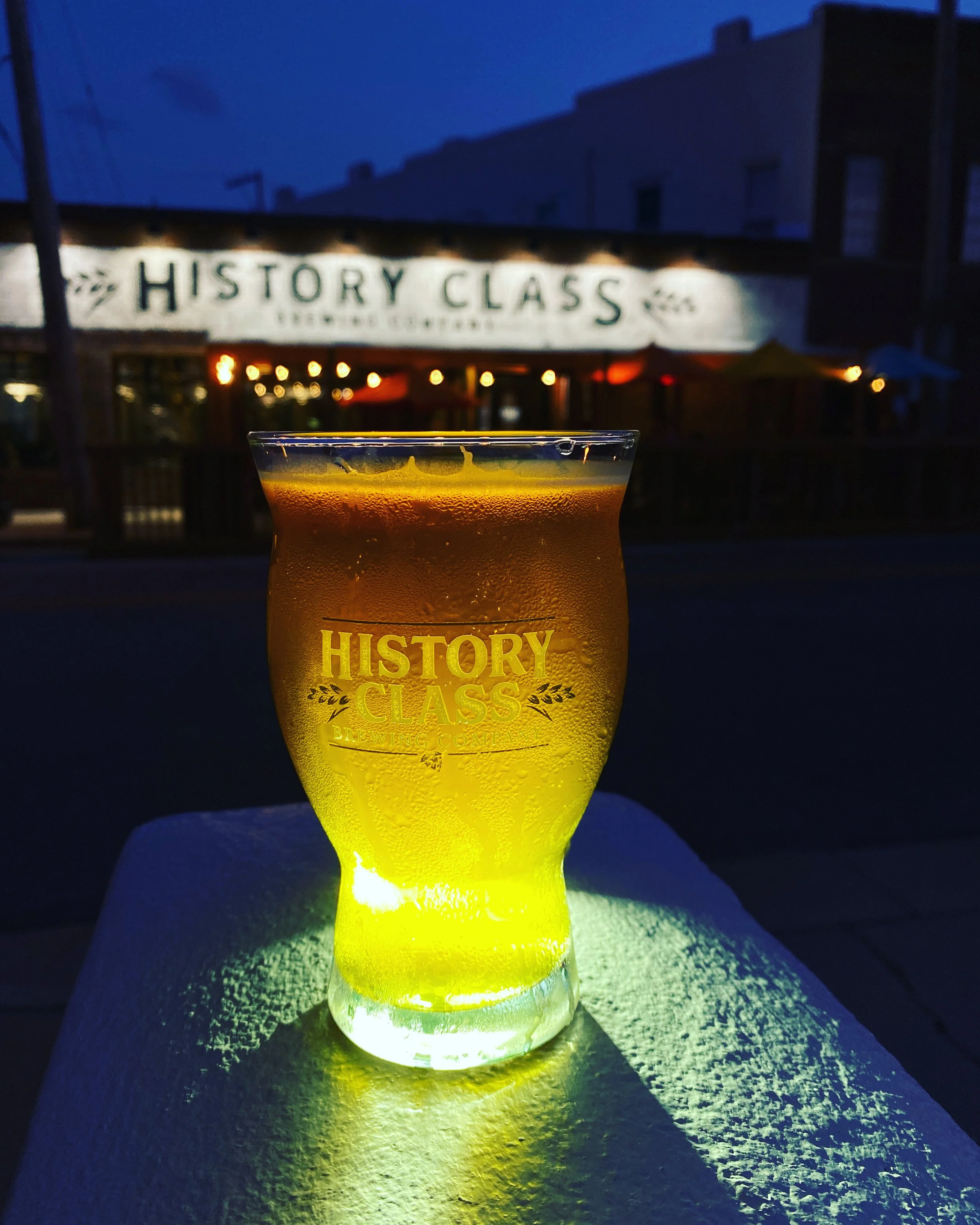 Menu — History Class Brewing Co.