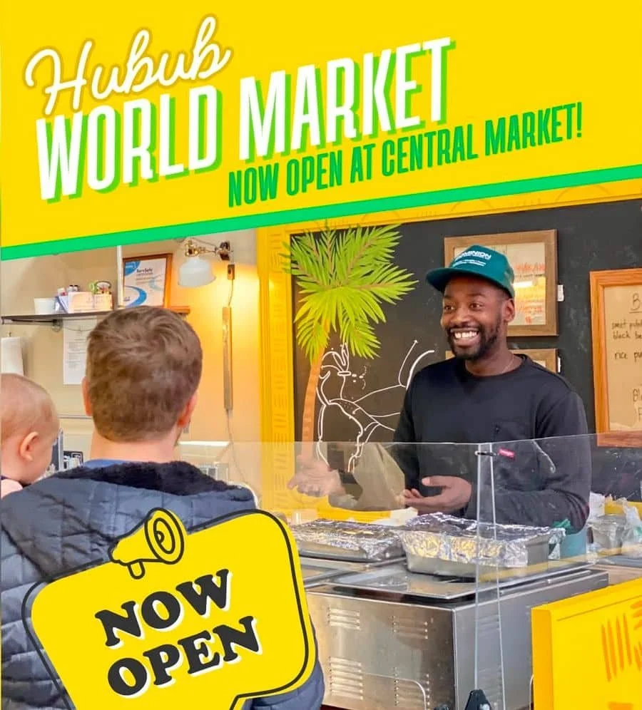 black owned soul food stand in Lancaster Central Market