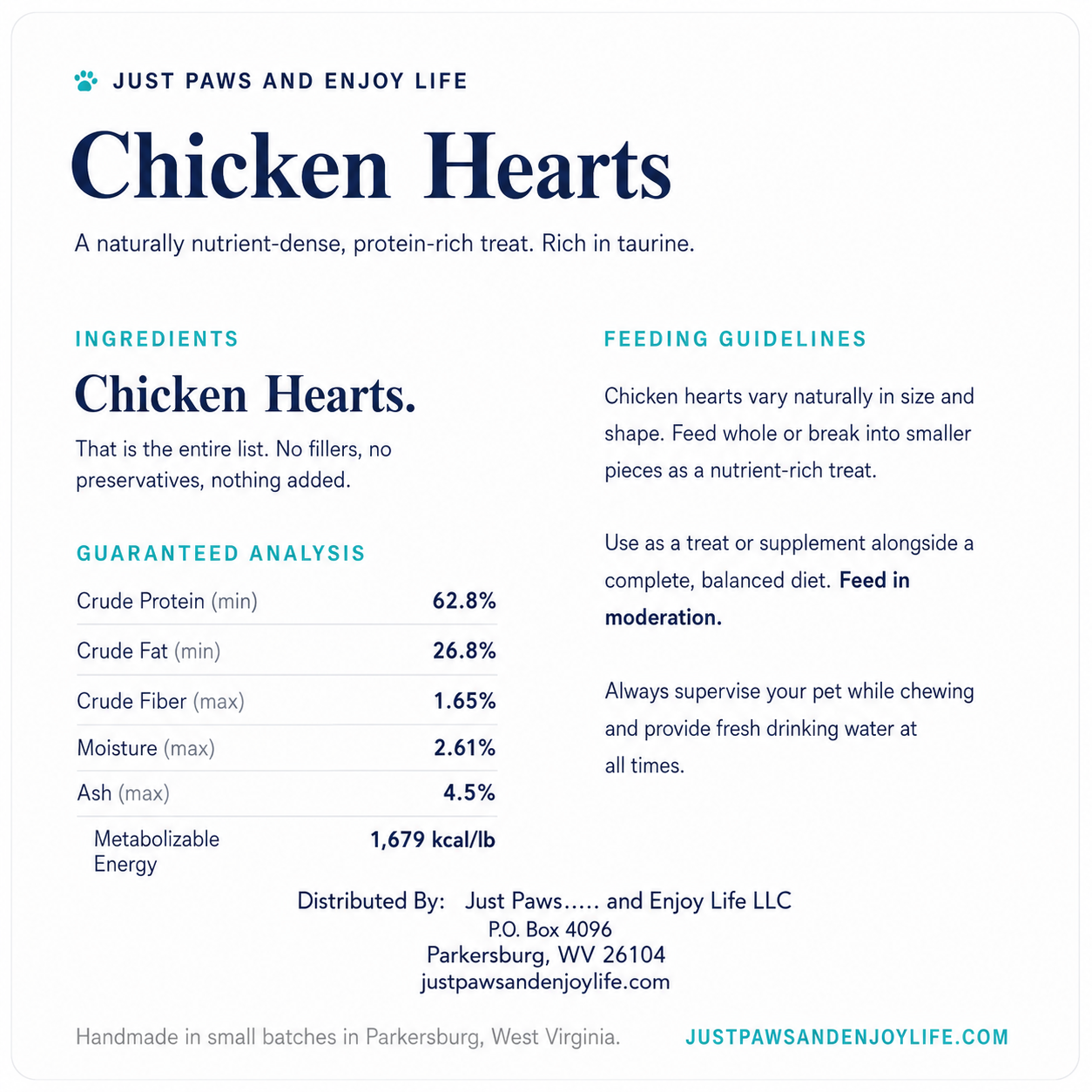 Chicken Hearts nutrion lable.PNG