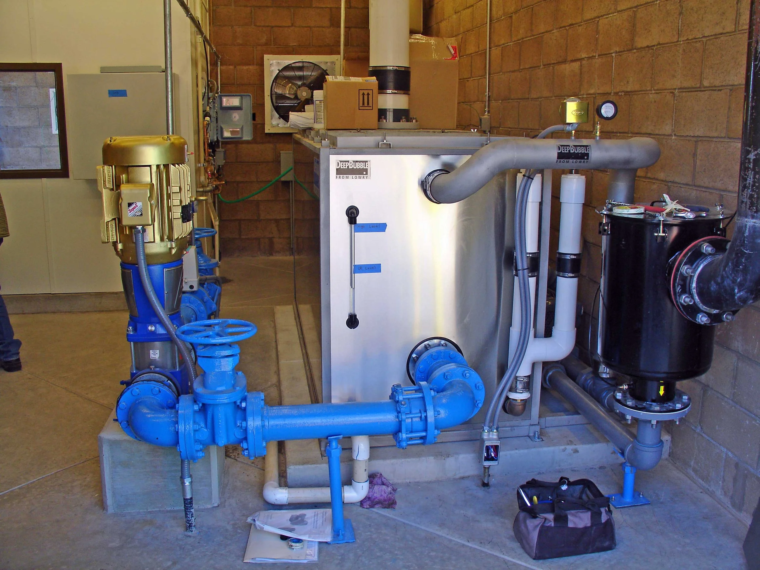 Lowry water tech air stripper