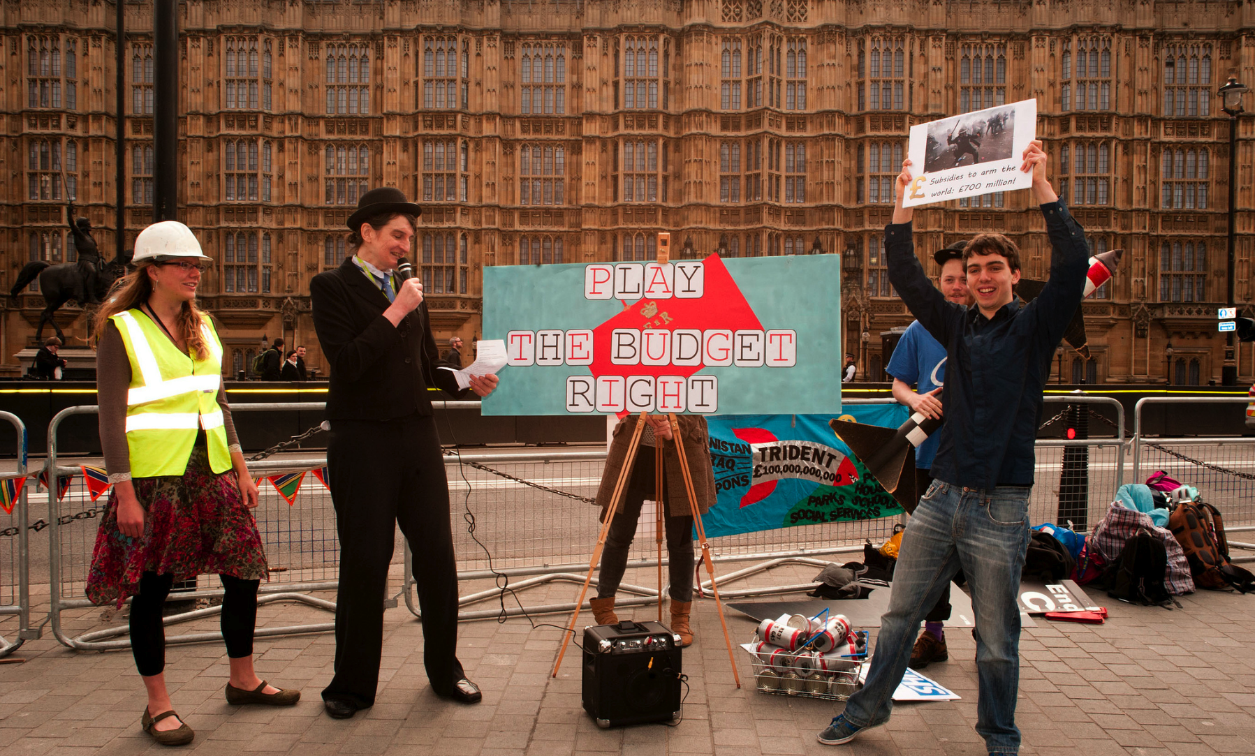 Campaign Against Arms Trade (CAAT): stunt