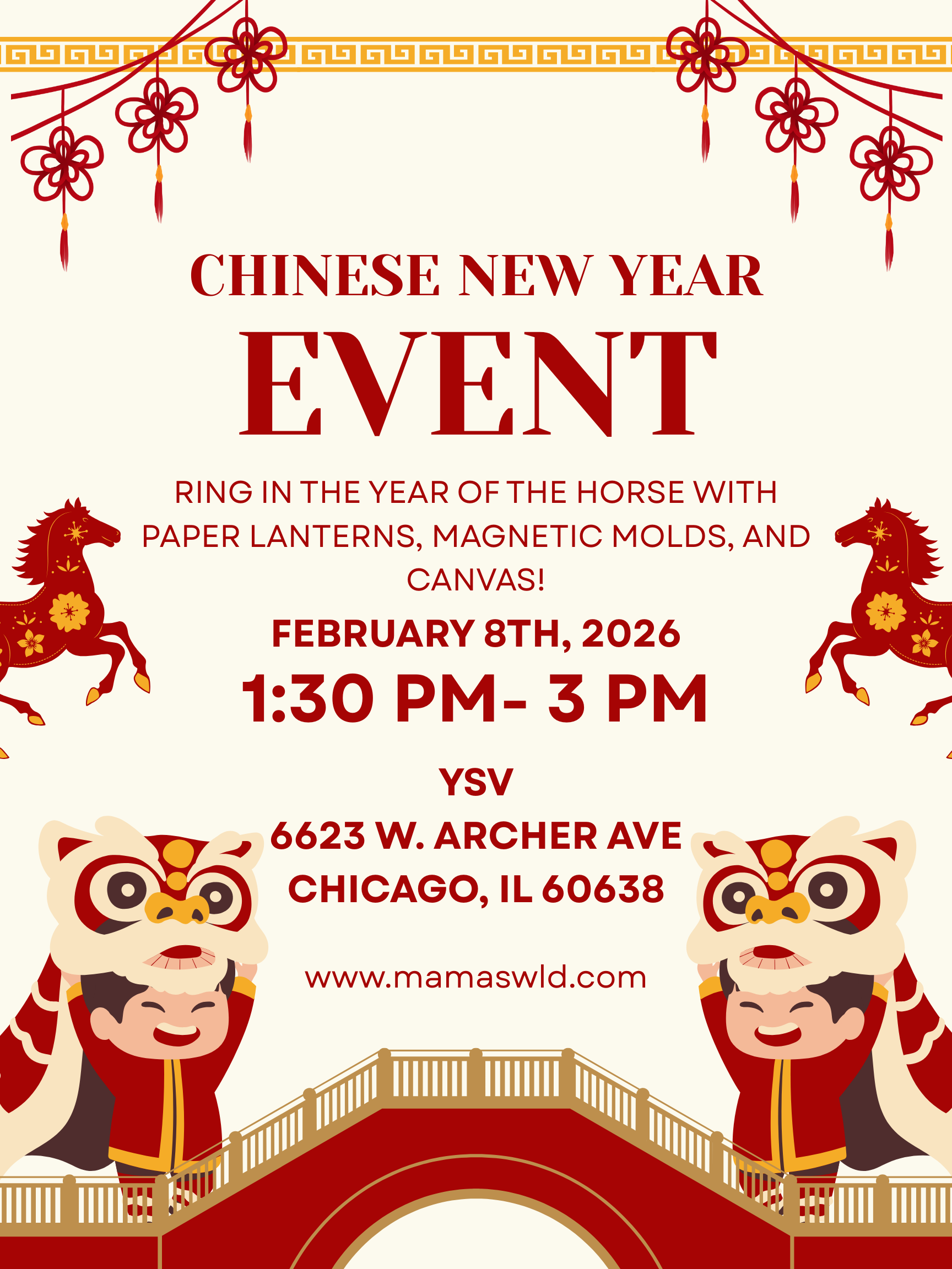 🐉 Celebrate Chinese Lunar New Year with Mama’s World 🏮