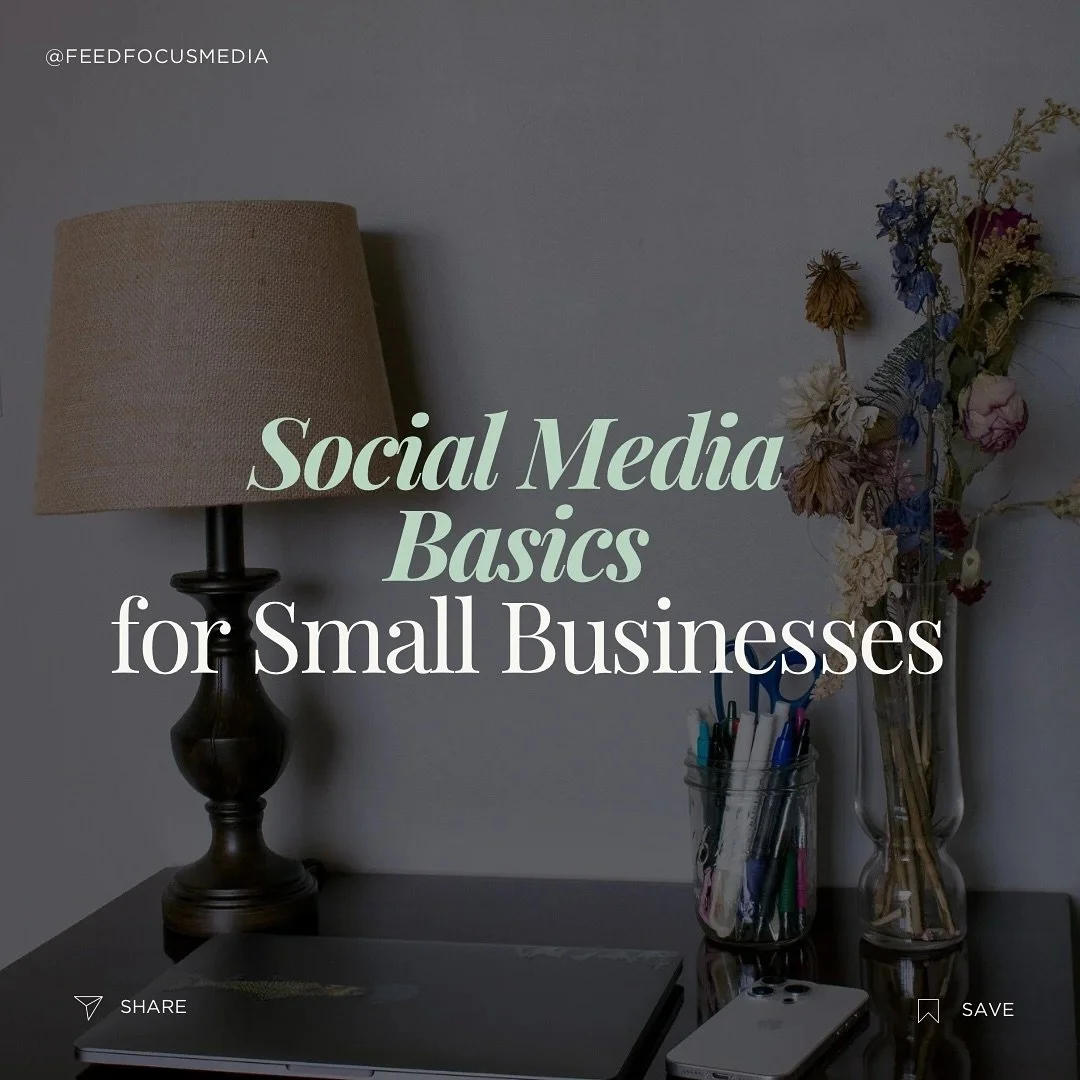 There's definitely more to a social media strategy (as y'all have probably heard me say plenty of times) but these are some of the main points I find most important for for individuals, small businesses- anyone, really! 

You don't have to go into it