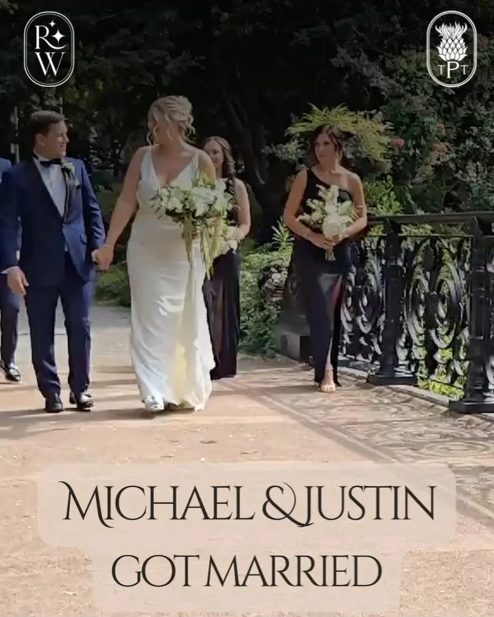 Some on-site images from our wedding day with Michael &amp; Justin. @thethaxtonstl was such a great venue for their vintage glam day. 

Florals @prickly_thistlestl 
Cake @sarahscakeshopweddings 
Rentals @weinhardtpartyrentals 
Entertainment: gaslight