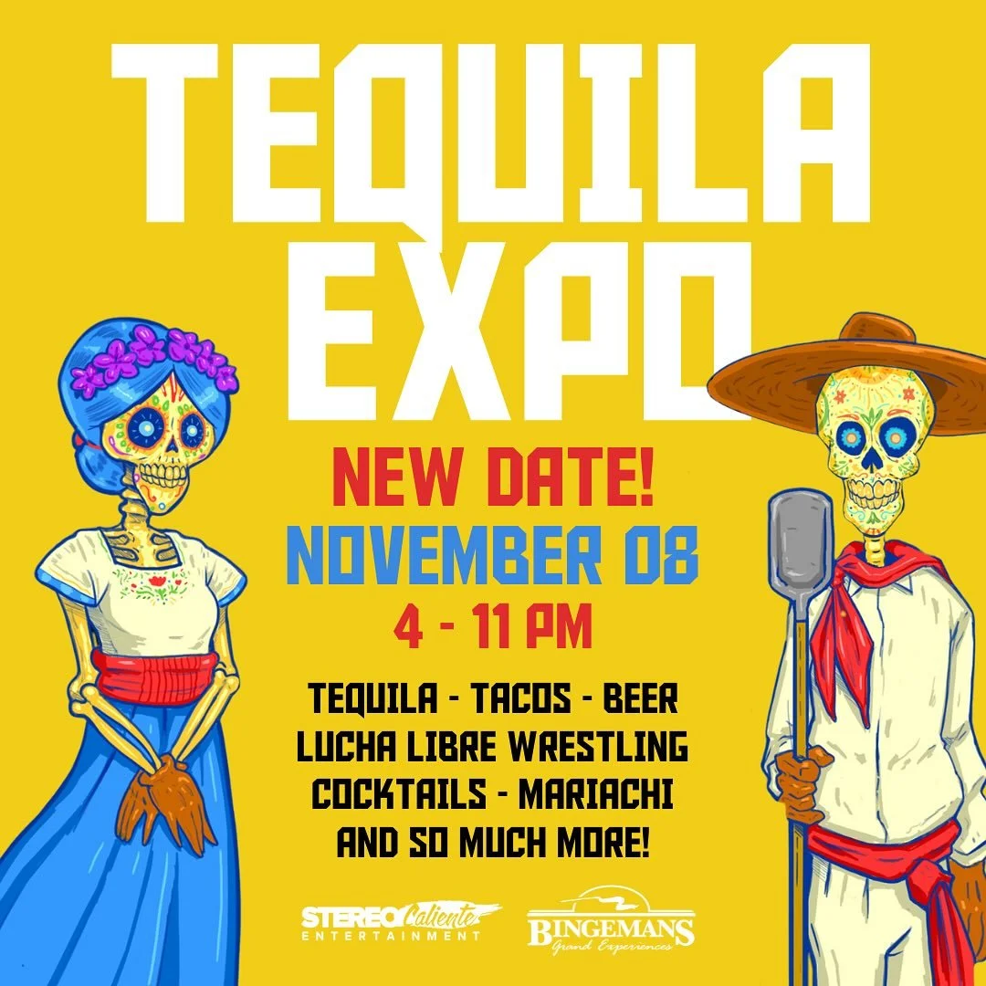 🌵🎉 5th Annual Kitchener Tequila Expo 🎉🌵 NEW DATE!. Join us for an unforgettable night of Mexican culture, flavor, and fun! 🇲🇽

🥃 Tequila &amp; Mezcal Tastings
🌮 Authentic Tacos
🎺 Live Music
🤼&zwj;♂️ Lucha Libre Wrestling
🛍️ Mexican Artisan