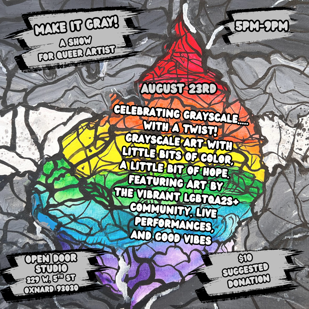 Make it Gray: An Art Show Celebrating The Gray Scale