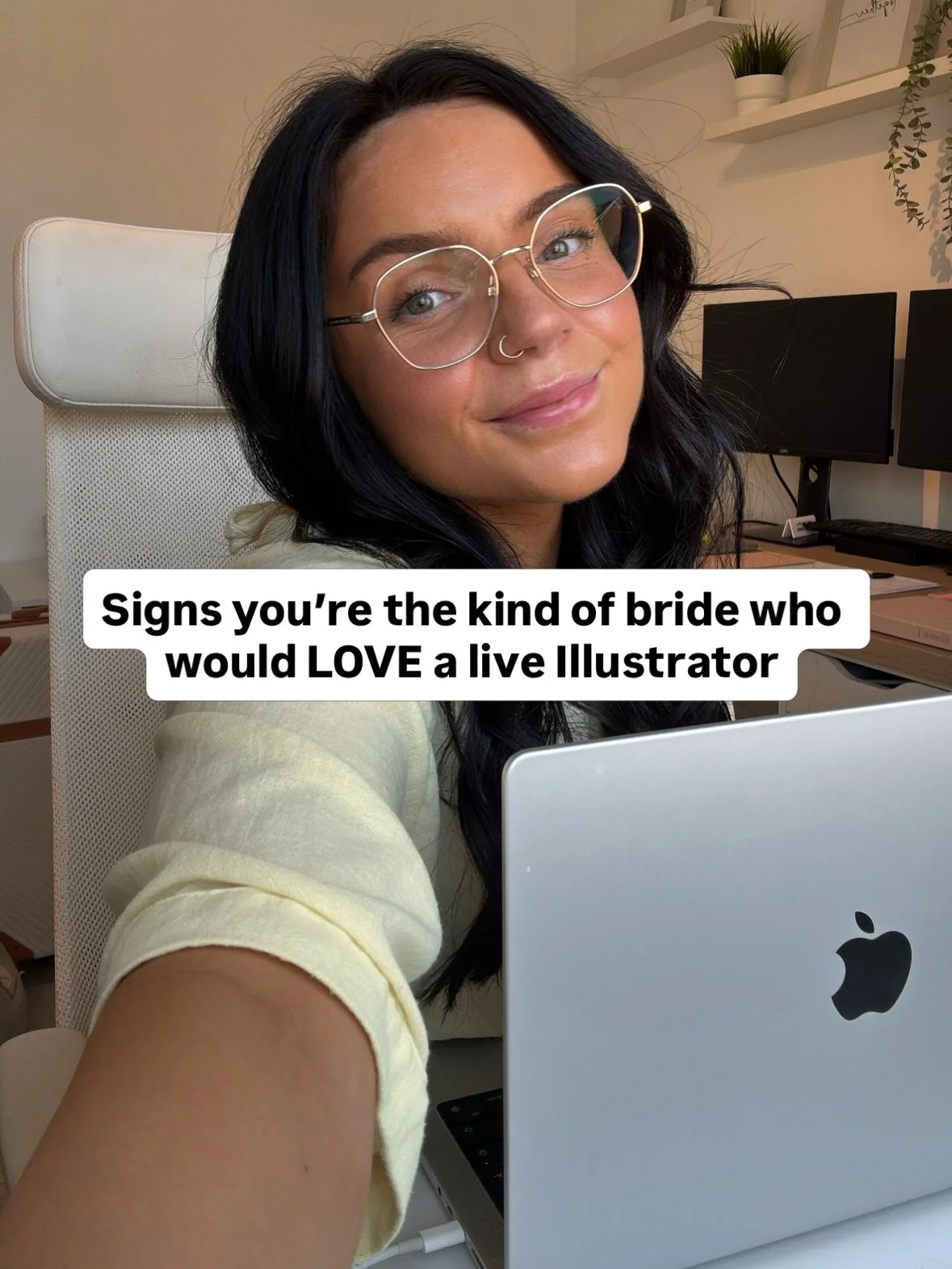 If you&rsquo;re a sentimental girlie, I get it 🥹 and I&rsquo;d love to bring that magic to your wedding ✨

To find out more about my live illustration packages, get in touch via the website link in my bio 💕

#liveweddingillustration #ukweddingartis