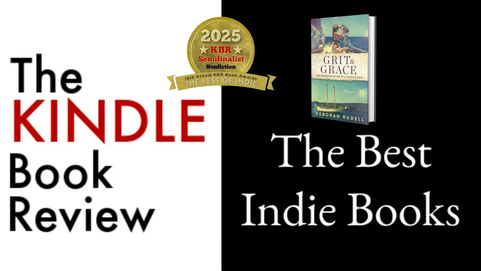 2025 Kindle Book Award Announced 9/1/2025
Grit & Grace: The Transformation of a Ship & a Soul is a semifinalist in the non-fiction category