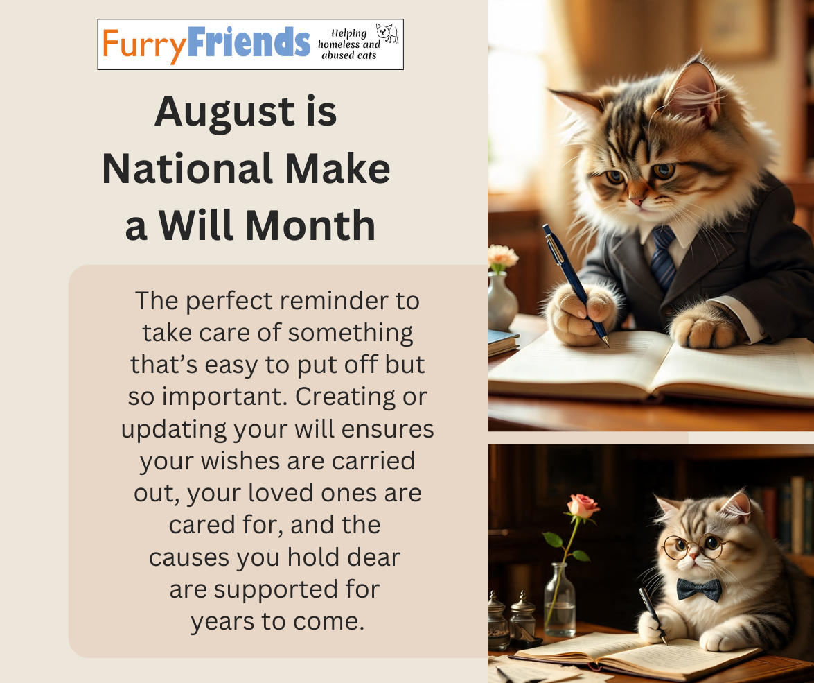 August is National Make a Will Month