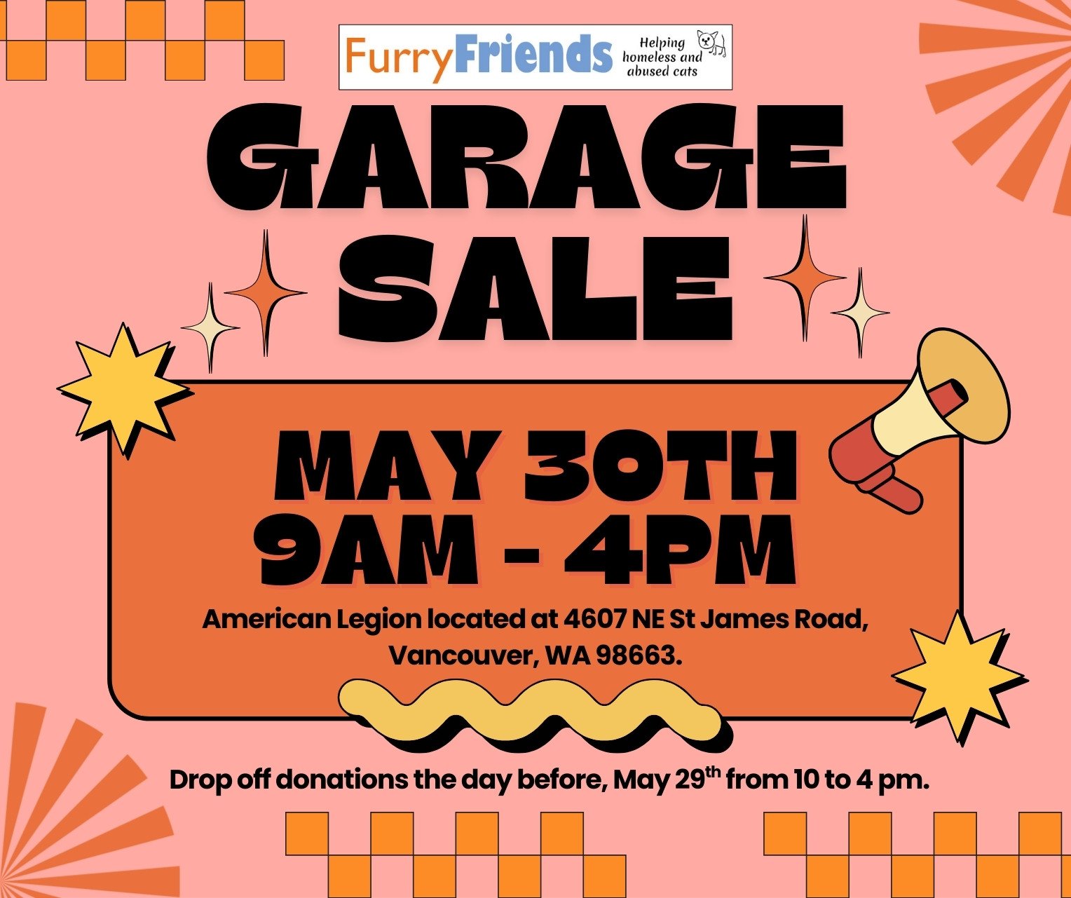 Furry Friends Annual Garage Sale