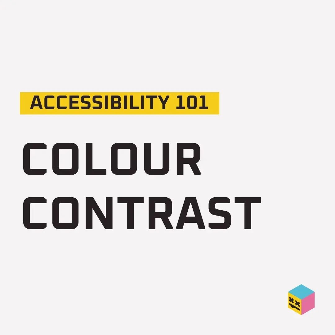Understanding colour contrast requirements can be tricky. Here's a short overview of the different things you should take into consideration when designing accessible UI for products and websites. 

#accessibility #accessibleui #colourcontrast #wcag 