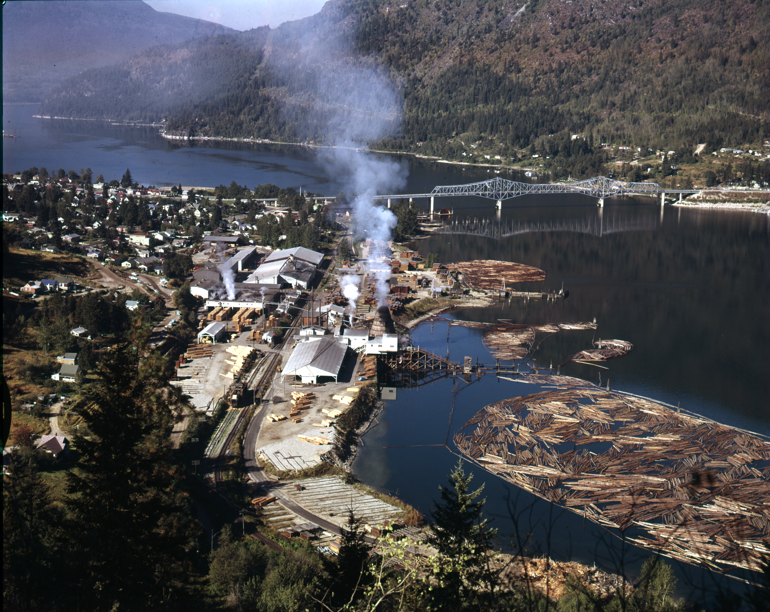 Nelson BC, Waterfront, CIRCA 1965
