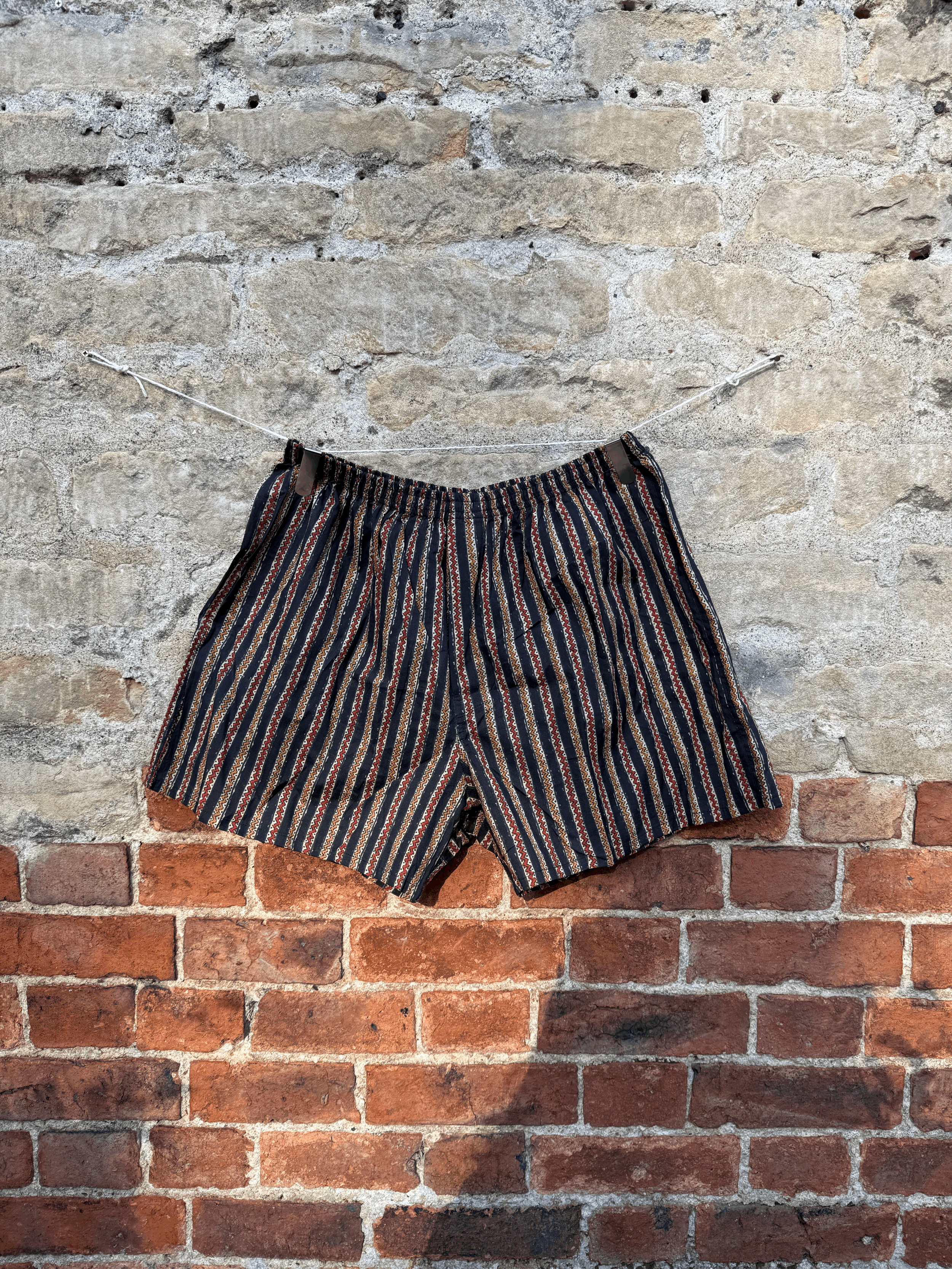 Black Stripe Mens Boxers