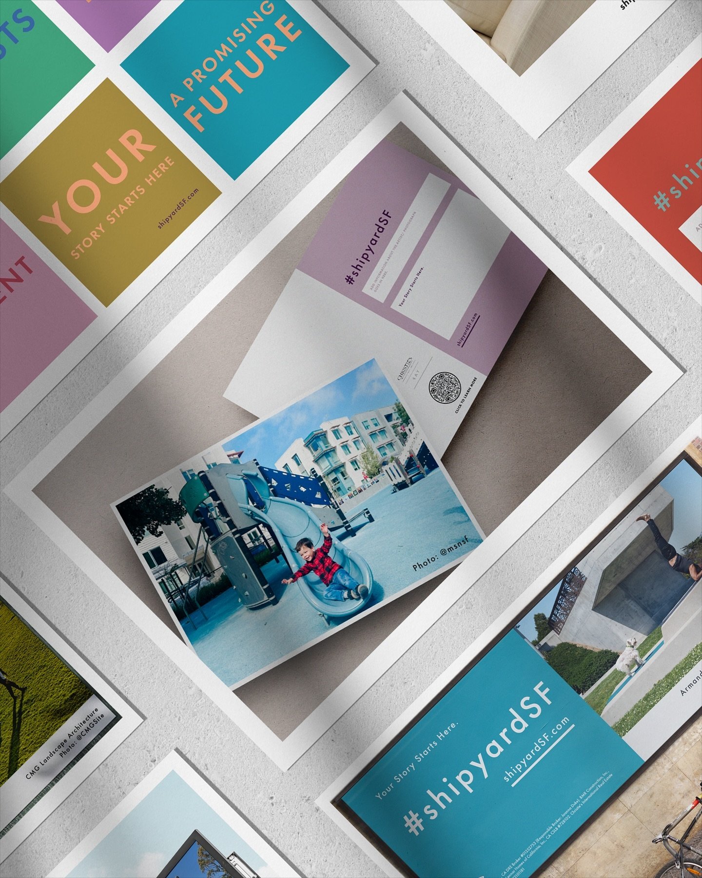 Our latest branding and design project focused on uniting the vibrant spirit of the Shipyards in San Francisco with the opportunity of homeownership. We aimed to elevate the voices of the community that defines the area, as well as market the unique 