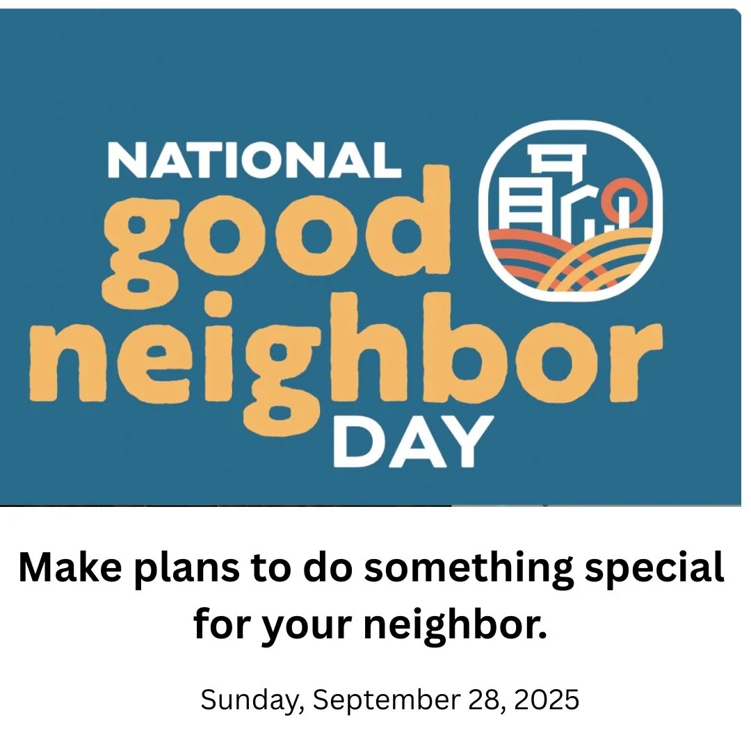 National Good Neighbor Day