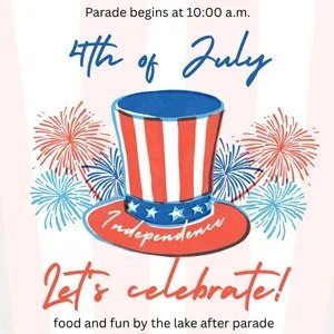 4th of July Bicycle Parade and Hot Dog Lunch