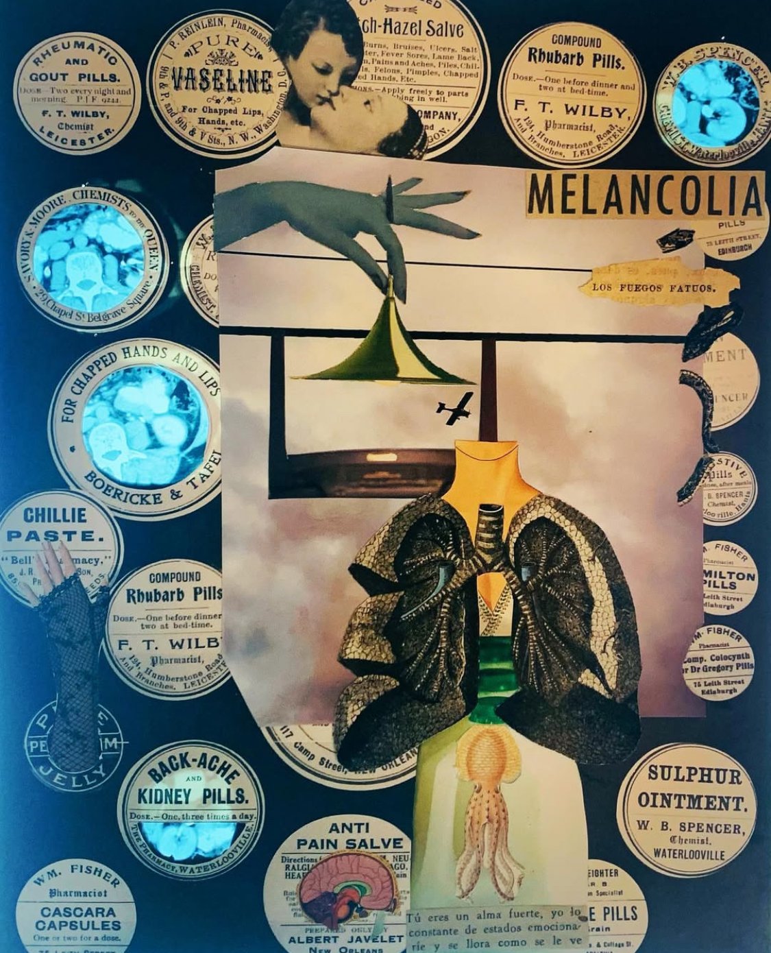 " A veces me caza la melancolía de nuestros fuegos fatuos" 2023