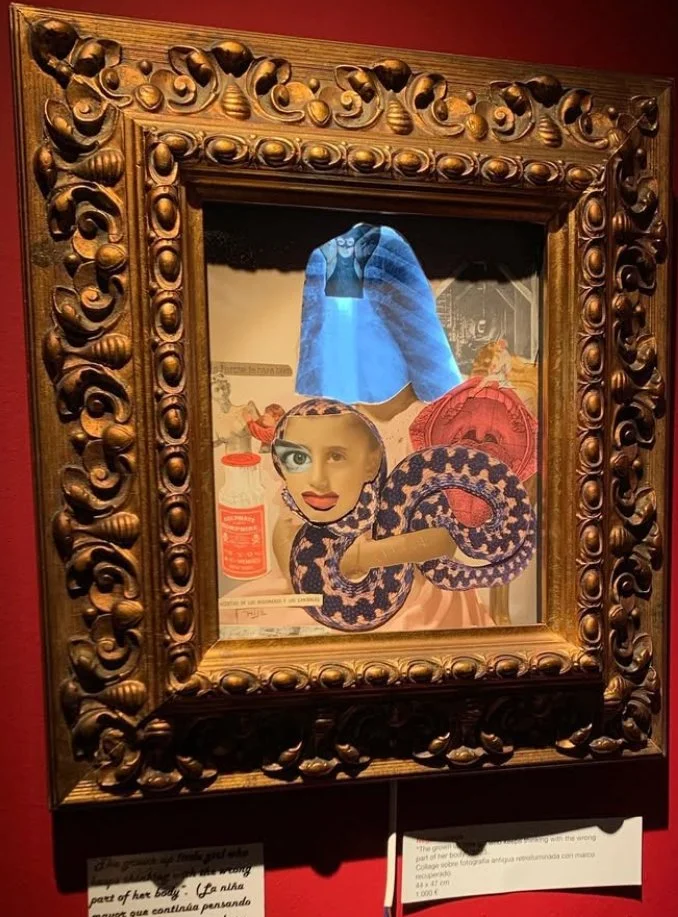 "The grownup little girl who keeps thinking with the wrong part of her body" 2023