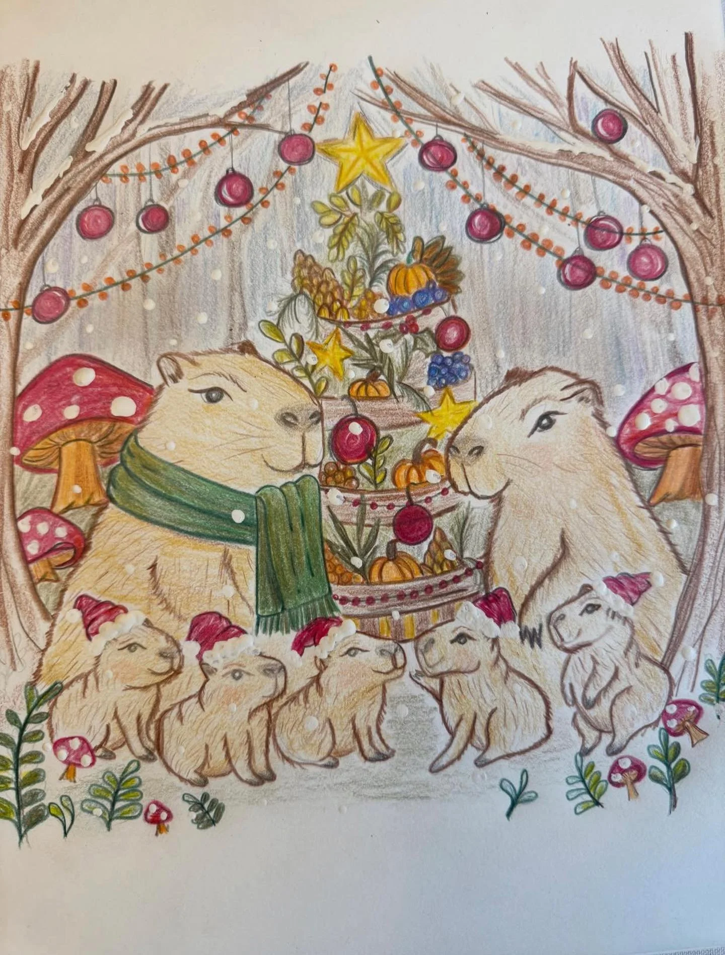 Our Capybara Art Contest is still going! 🎨 Enter the CAPY HOLIDAY EXTRAVAGANZA! 

Prizes (5 Lucky Winners will receive):

(1) One Family Season Plus Pass (a $379 value!)

(1) One Exclusive Plush Holiday Capybara with accessories&nbsp;($35.00 Value)
