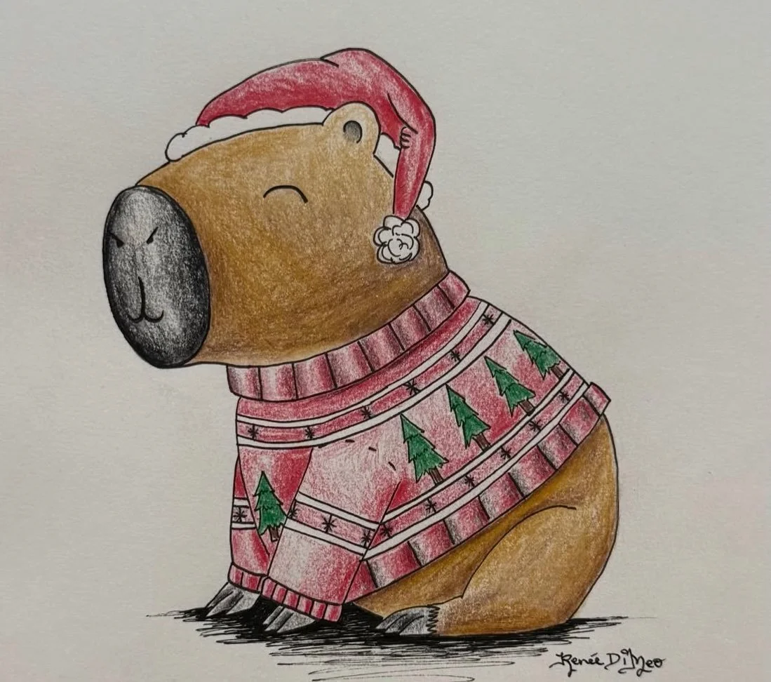 Today is the last day of our Capybara Art Contest! 🎨 Enter the CAPY HOLIDAY EXTRAVAGANZA! 

Prizes (5 Lucky Winners will receive):

(1) One Family Season Plus Pass (a $379 value!)

(1) One Exclusive Plush Holiday Capybara with accessories&nbsp;($35.