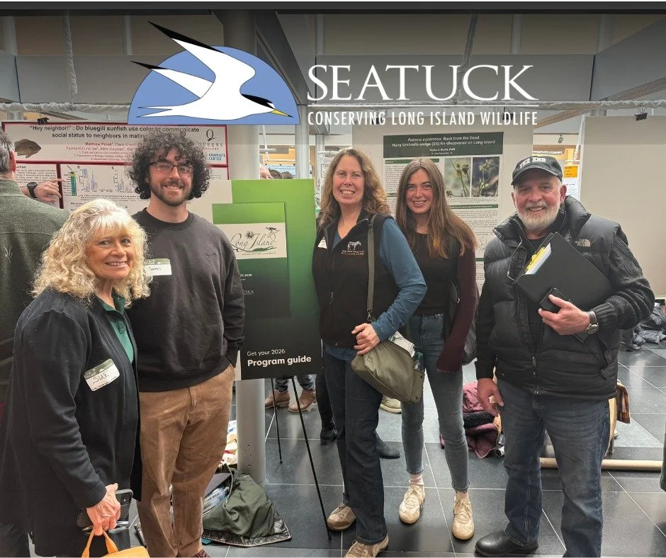 Our team had an inspiring day at the Long Island Natural History Conference hosted by the Seatuck Environmental Association! 🌿

Sue Brooks, James Carey, Melinda Novak, Chela Novak, and Greg Drossel joined fellow nature enthusiasts to celebrate and l