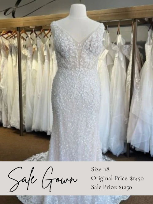 Curvy Fitted Wedding Dress