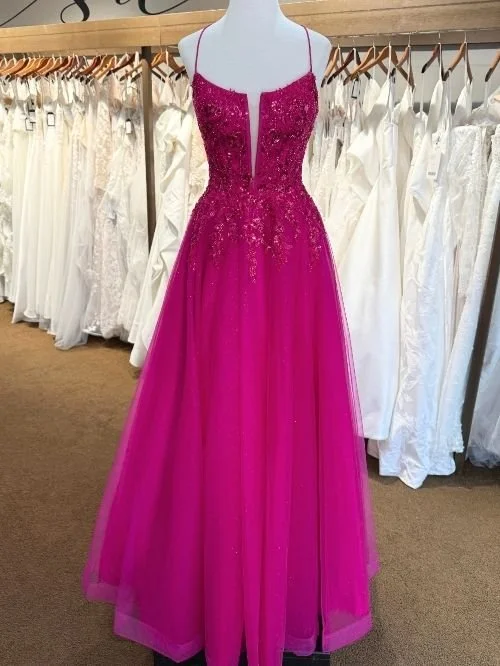Alyce Paris pink prom dress