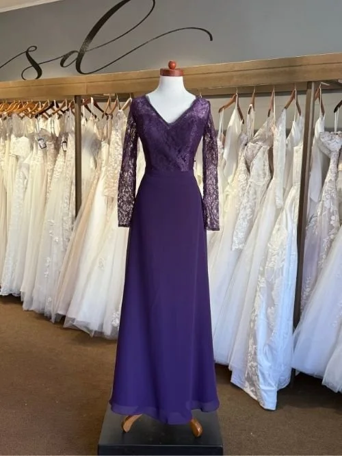 Da Vinci bridesmaid dress