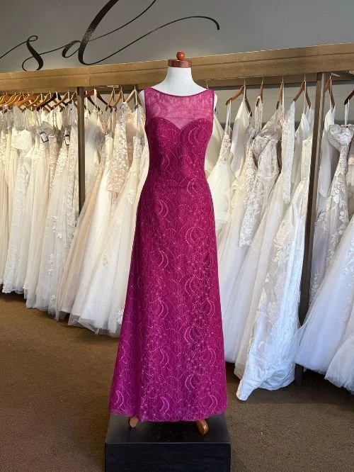 lace bridesmaid dress
