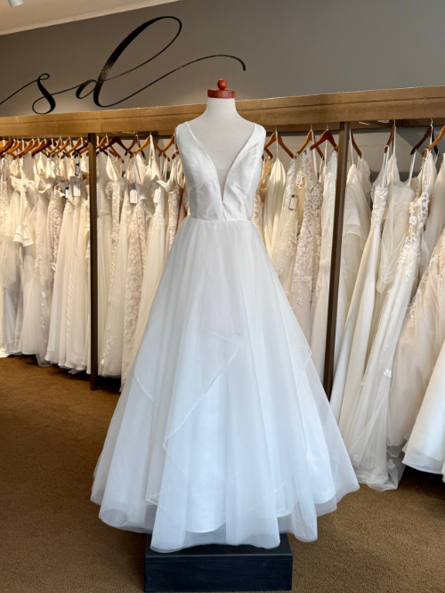 Simple Aline Wedding Dress