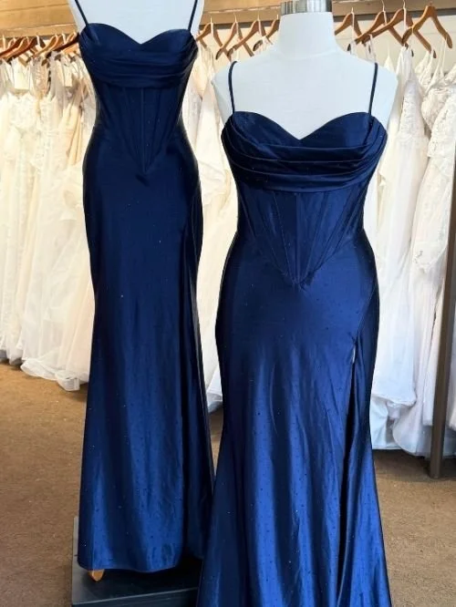 small and curvy size prom dress