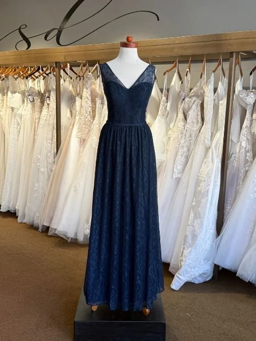 lace bridesmaid dress