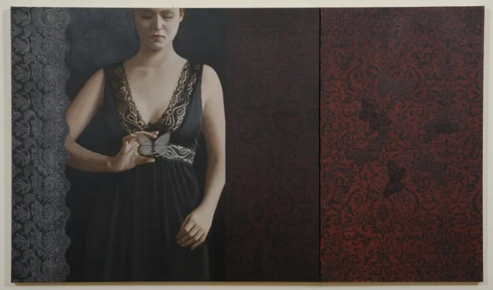 Drift 86 x 147cm Oil on Canvas with Handstitching.jpg