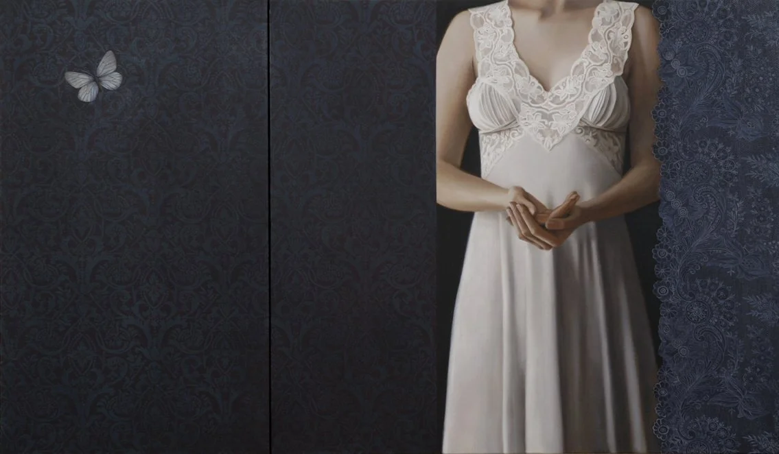 Glide - diptych 86 x 147cm Oil on Canvas 2007.jpg